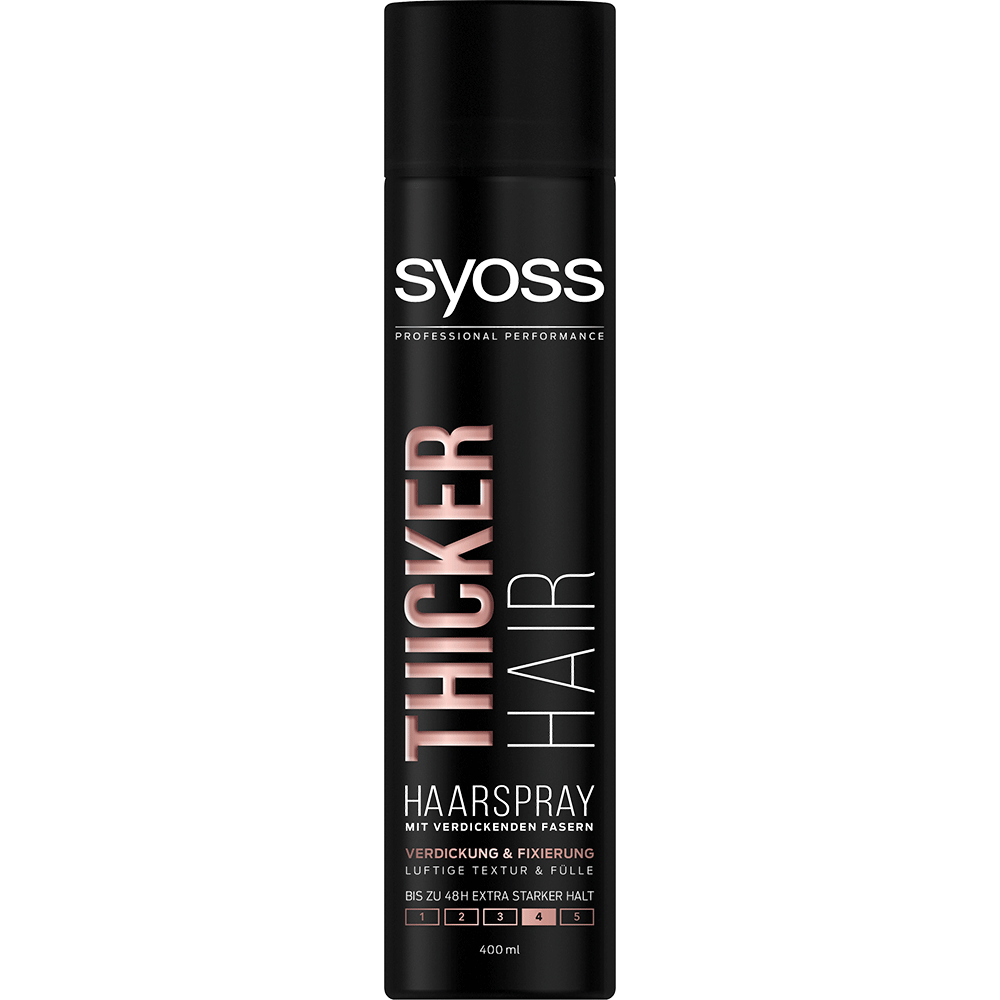 Bild: syoss Haarspray Thicker Hair 