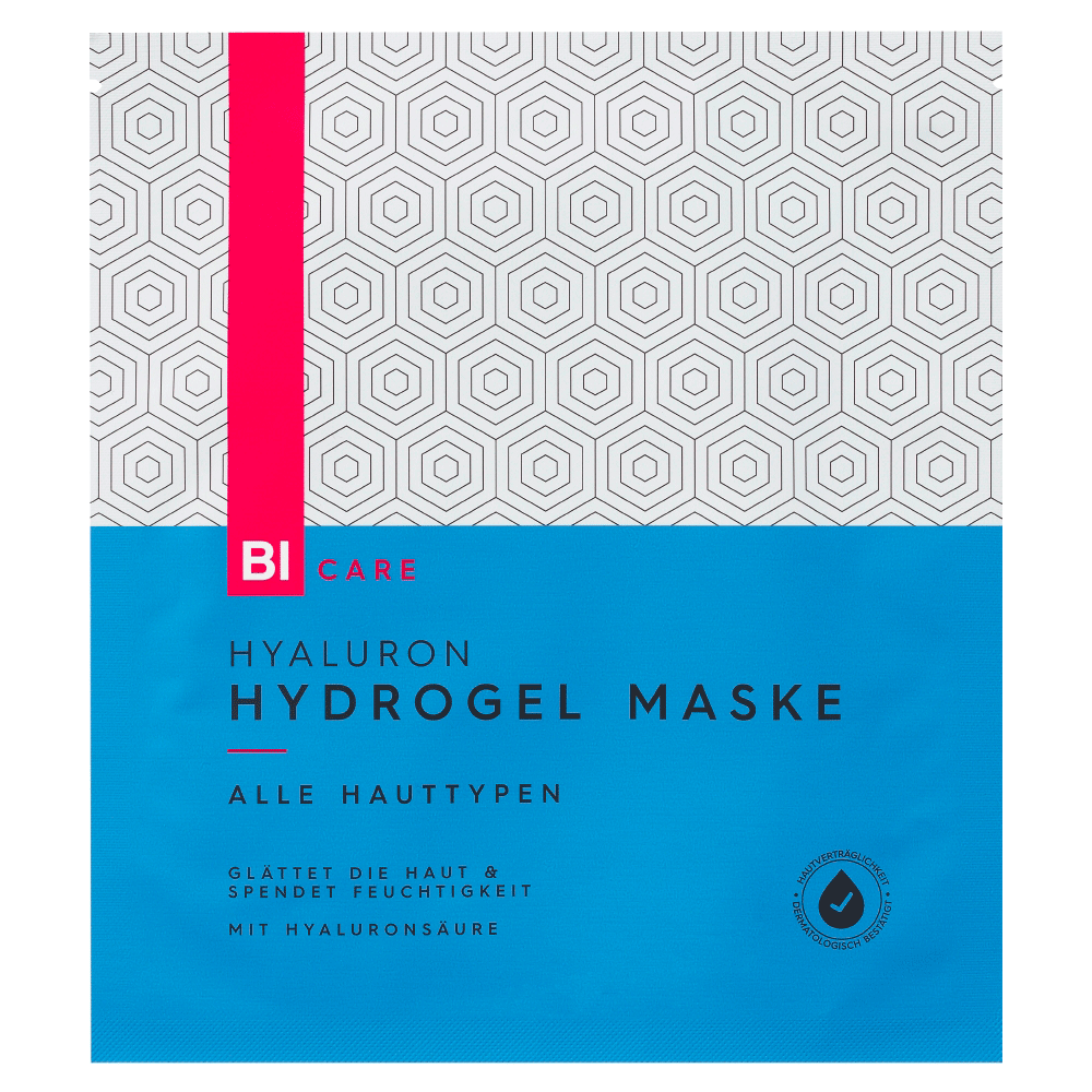 Bild: BI CARE Hyaluron Hydrogel Maske 