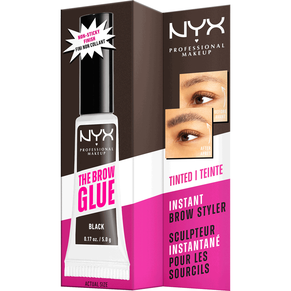 Bild: NYX Professional Make-up The Brow Glue Instant Brow Sty black