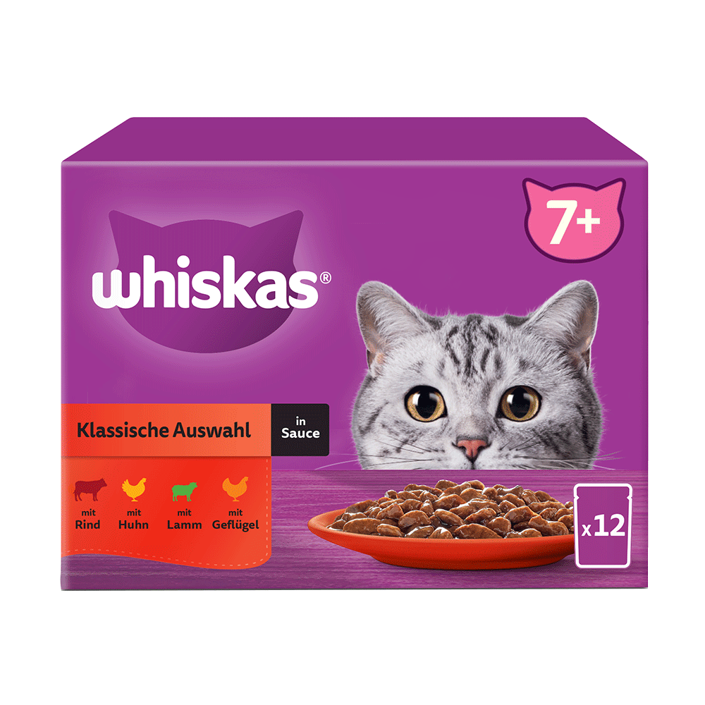 Bild: Whiskas Klassische Auswahl in Sauce 