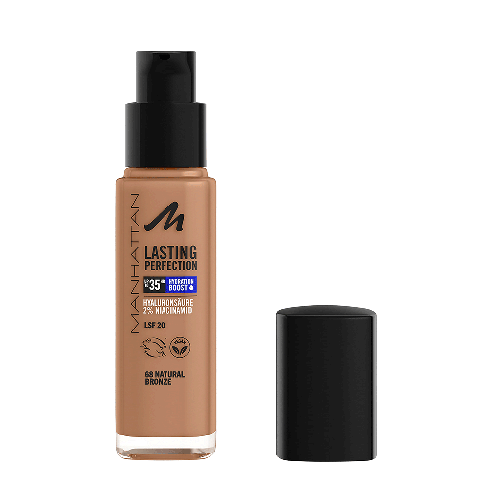 Bild: MANHATTAN Lasting Perfection Foundation natural bronze