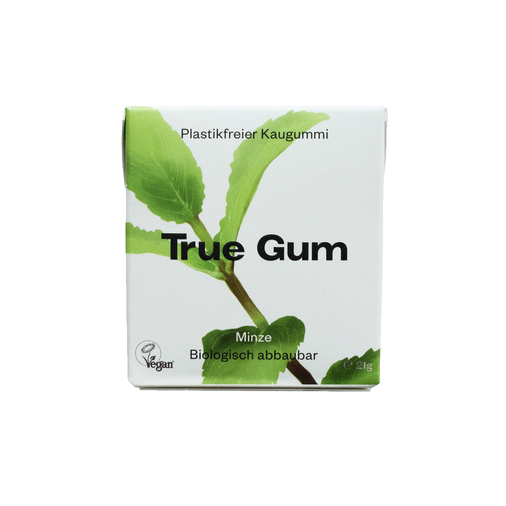 Bild: True Gum Kaugummi Minze 