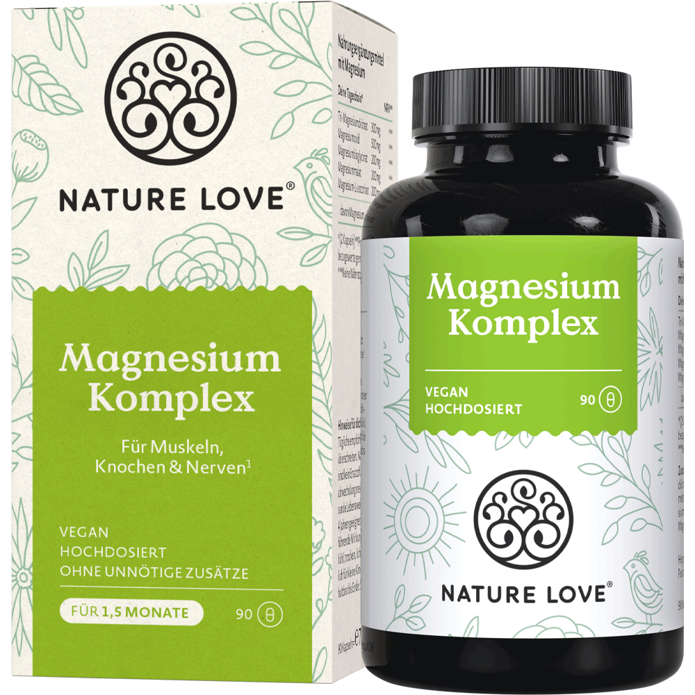 Bild: NATURE LOVE Magnesium Komplex 