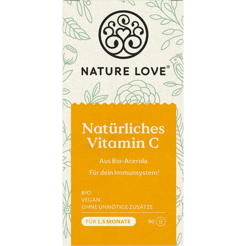 Bild: NATURE LOVE Natürliches Vitamin C 