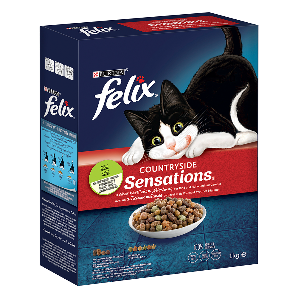 Bild: Felix Countryside Sensations Rind, Huhn und Gemüse 