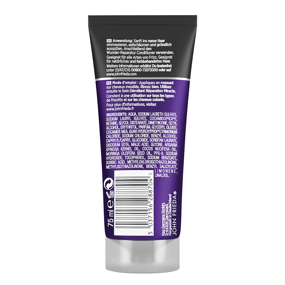 Bild: JOHN FRIEDA FRIZZ EASE Wunder-Reparatur Shampoo 