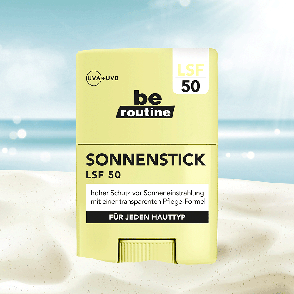 Bild: b.e. ROUTINE Sonnenstick LSF 50 