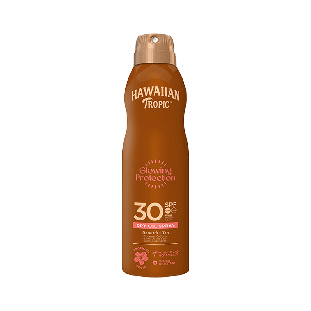 Bild: Hawaiian Tropic Glowing Protection Dry Oil Spray LSF 30 