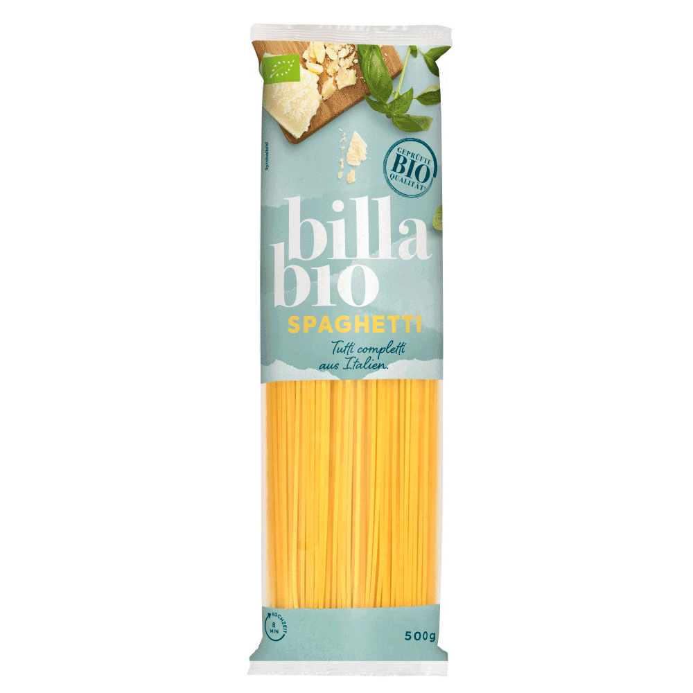 Bild: Billa Bio Spaghetti 