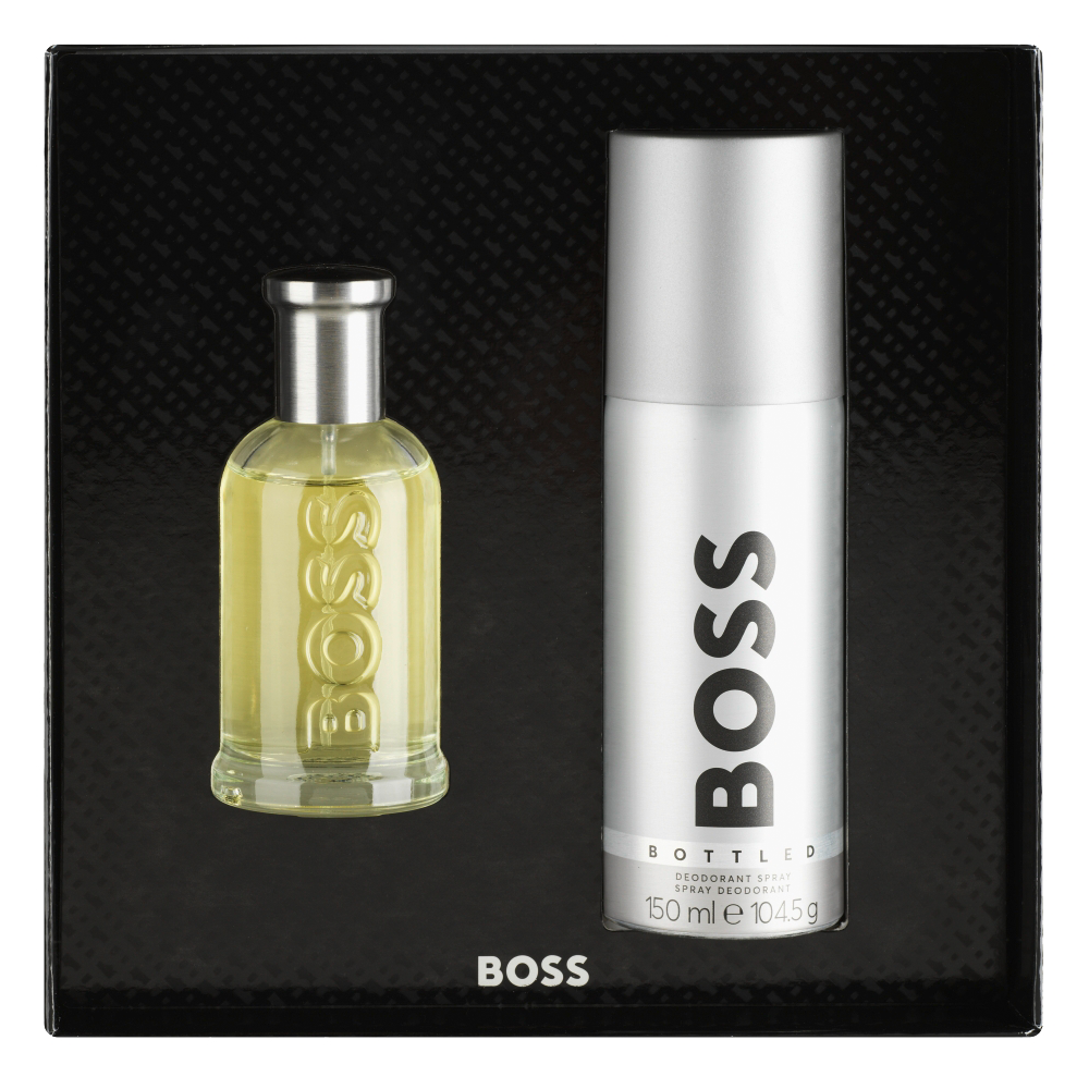 Bild: Hugo Boss Boss Bottled Geschenkset Eau de Toilette 50 ml + Deospray 150 ml 