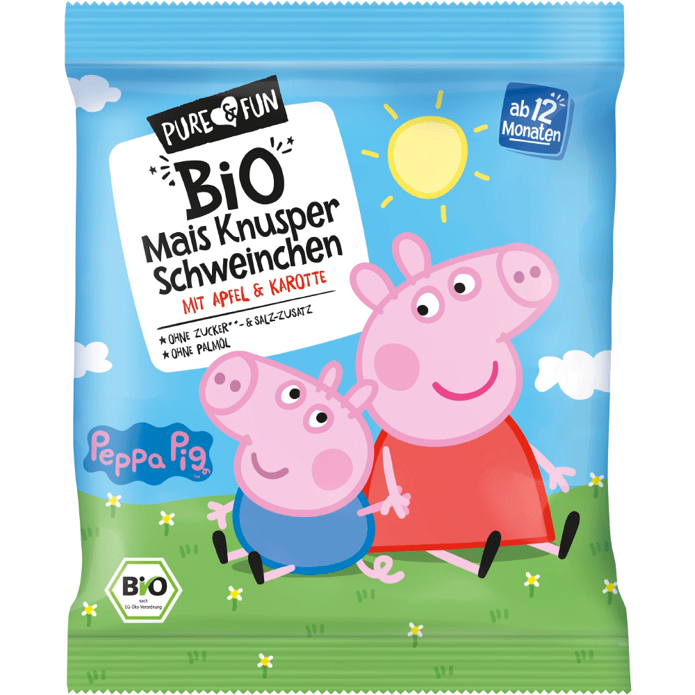 Bild: Pure & Fun Peppa Mais Knusper Schweinchen 