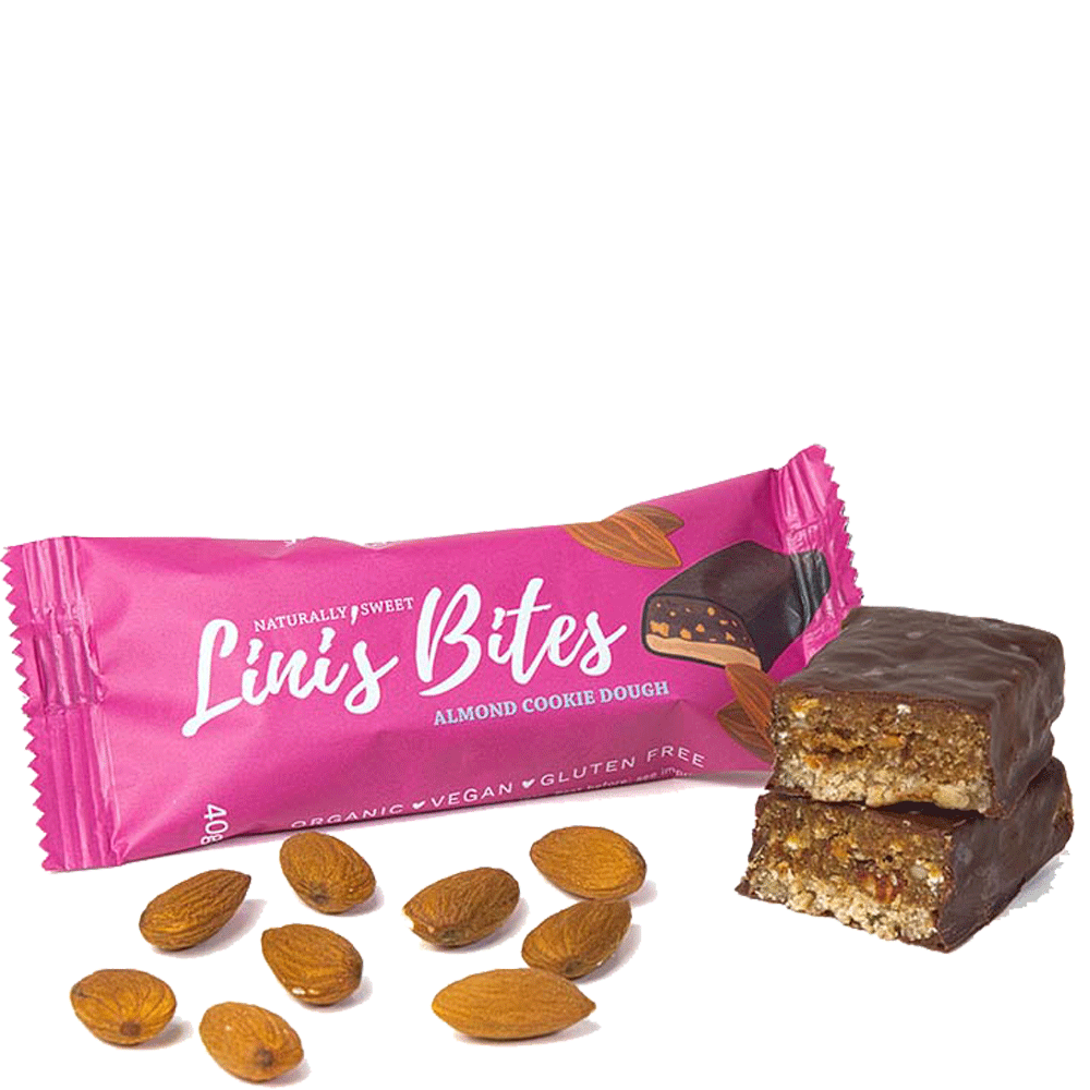 Bild: Linis Bites Riegel Almond Cookie Dough 