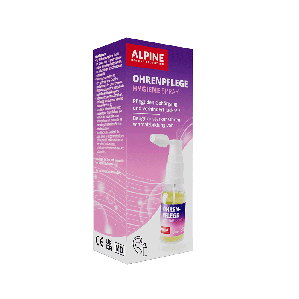 Bild: Alpine Ohrenpflege Hygiene Spray 