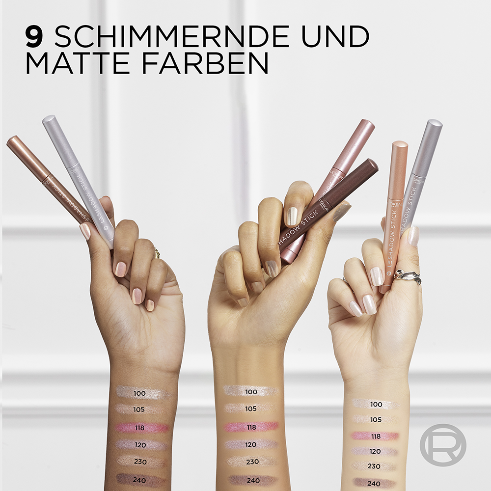 Bild: L'ORÉAL PARIS Le Shadow Stick Magnetic Mauve