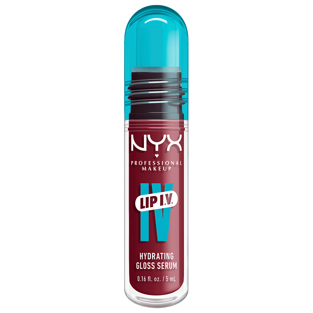 Bild: NYX Professional Make-up Lip IV Gloss Serum feuchtigkeitsspendender Lipgloss Bubblegum Burst