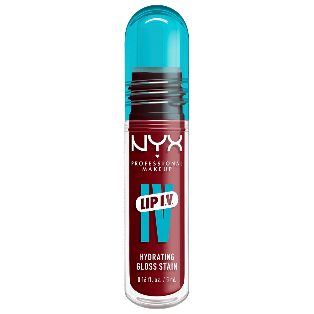 Bild: NYX Professional Make-up Lip IV Gloss Serum feuchtigkeitsspendender Lipgloss Cranberry Splash