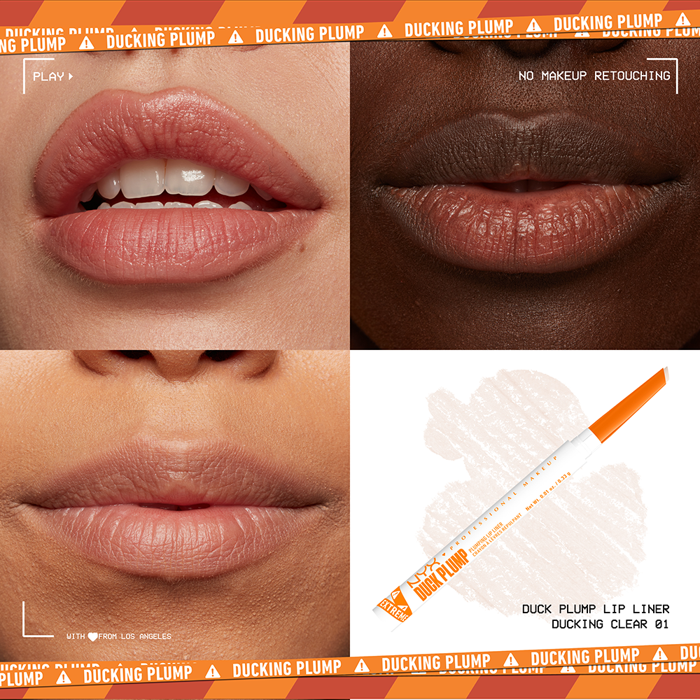 Bild: NYX Professional Make-up Duck Plump Plumping Lip Liner Ducking Clear