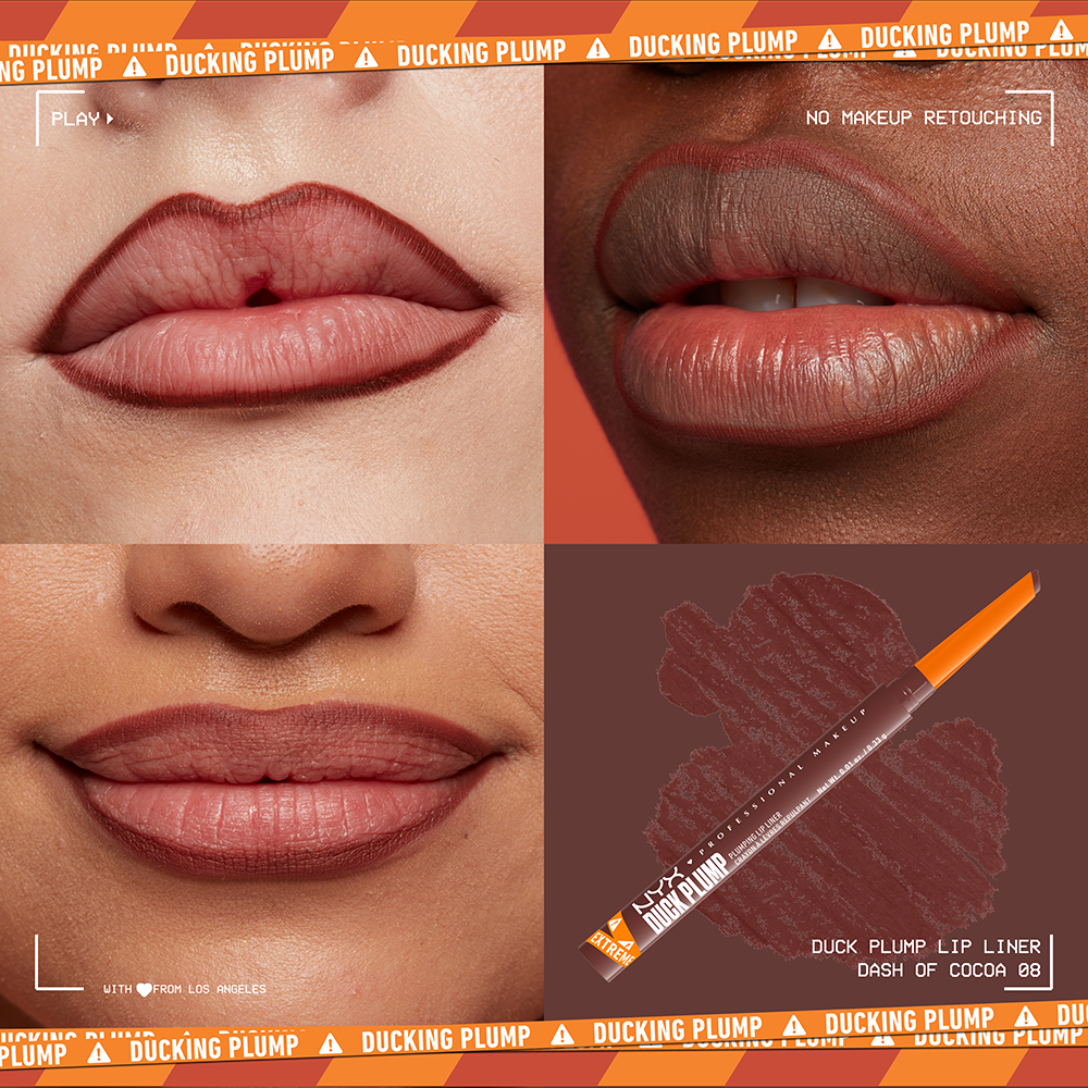 Bild: NYX Professional Make-up Duck Plump Plumping Lip Liner Dash of Cocoa