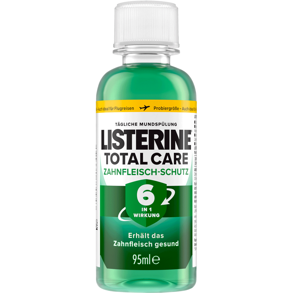 Bild: LISTERINE Mundspülung Total Care Zahnfleisch-Schutz Mini 