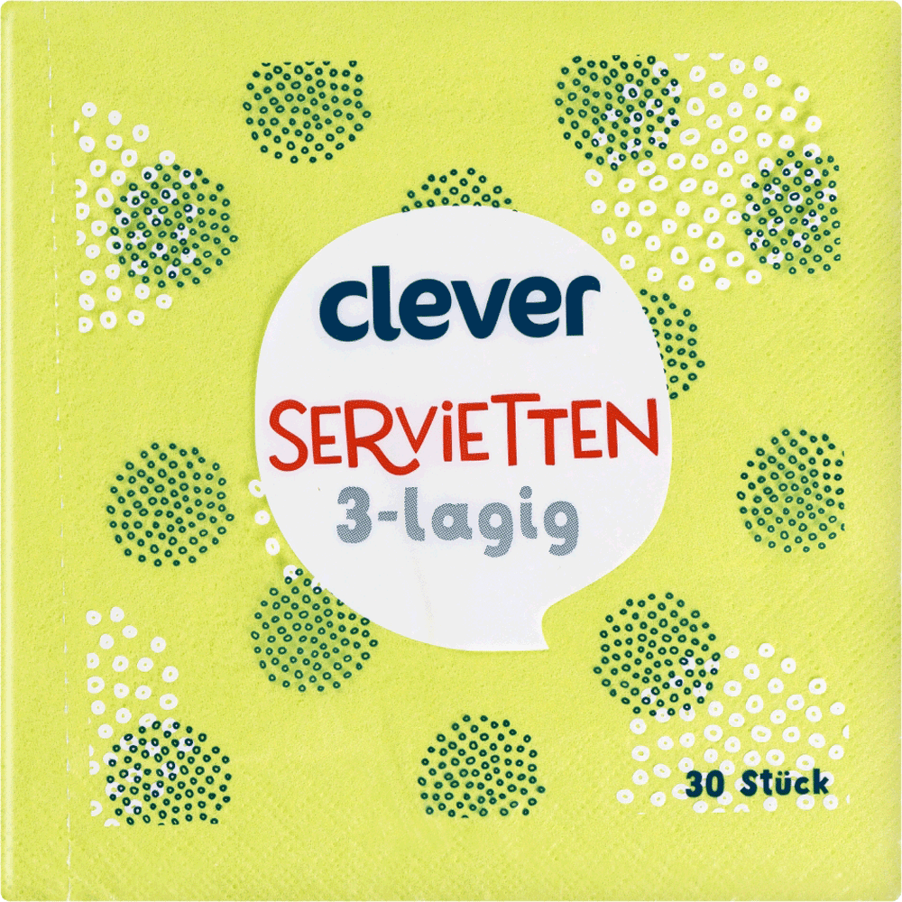 Bild: clever Servietten Fresh Green 