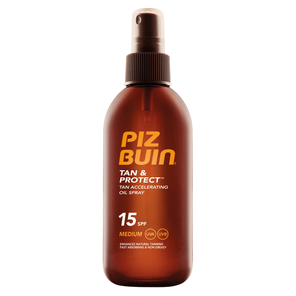 Bild: PIZ BUIN Tan & Protect Oil Spray LSF 15 