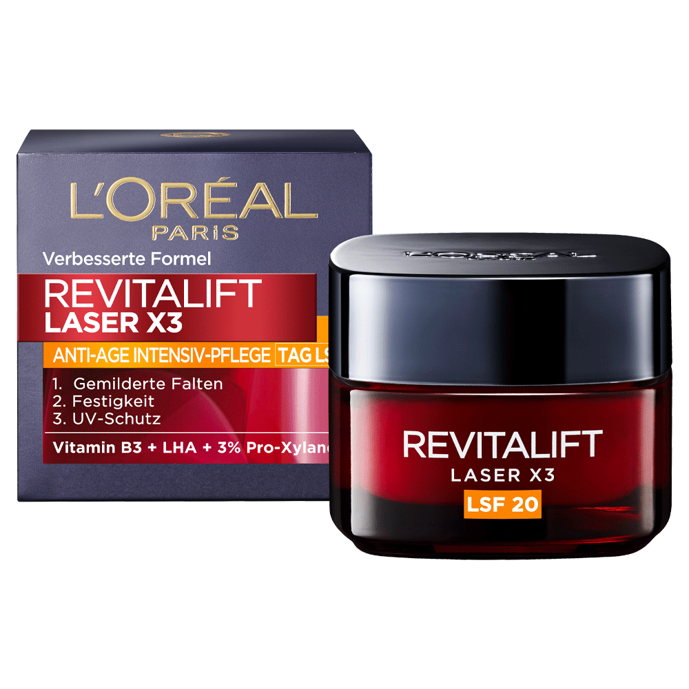 Bild: L'ORÉAL PARIS Revitalift Laser X3 Anti-Age Intensiv-Pflege LSF 20 