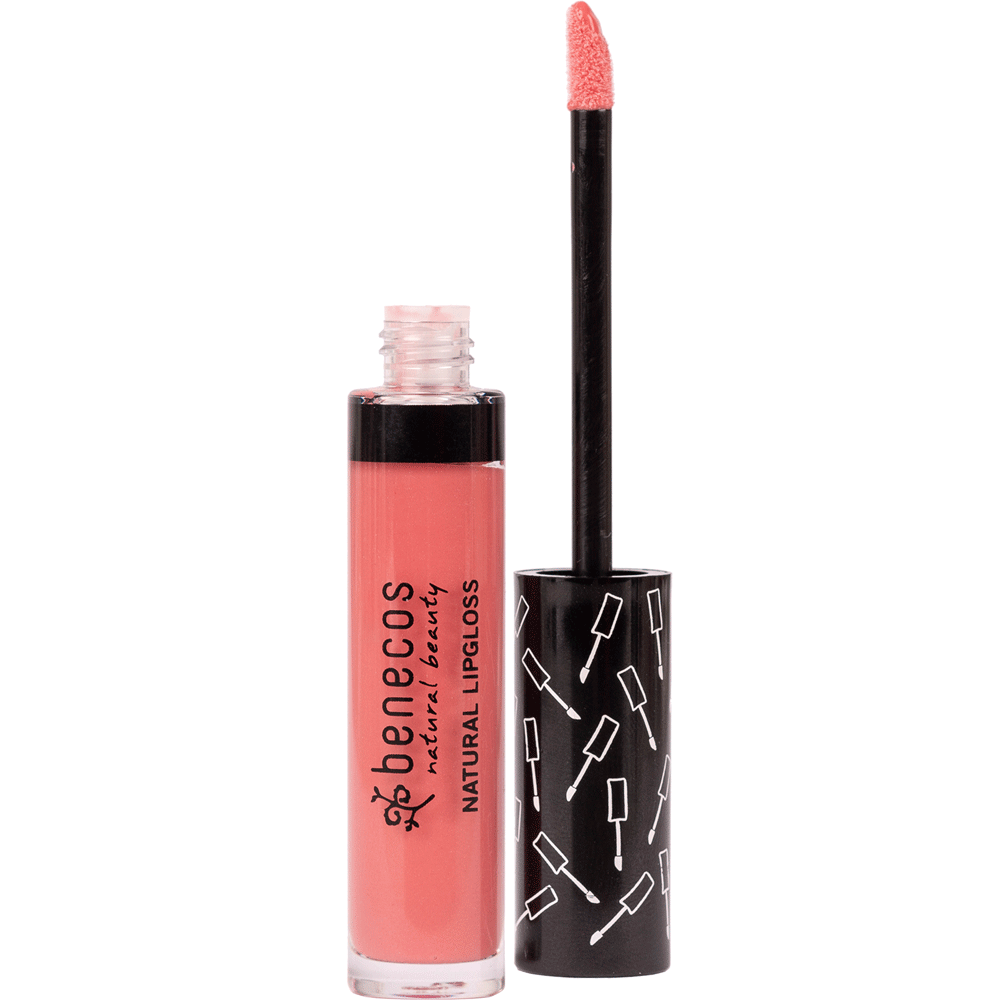 Bild: Benecos Natural Lipgloss flamingo