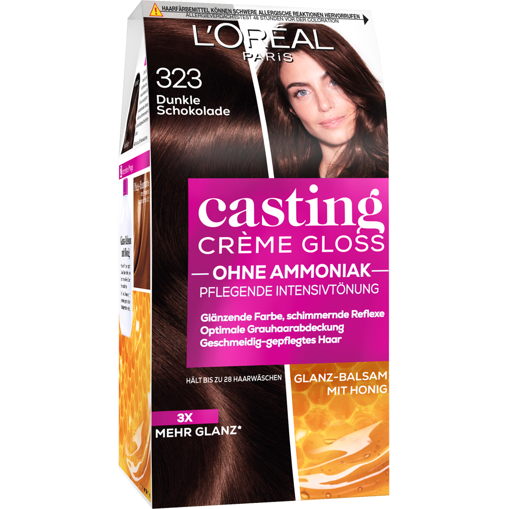 Bild: L'ORÉAL PARIS CASTING Crème Gloss dunkle schokolade