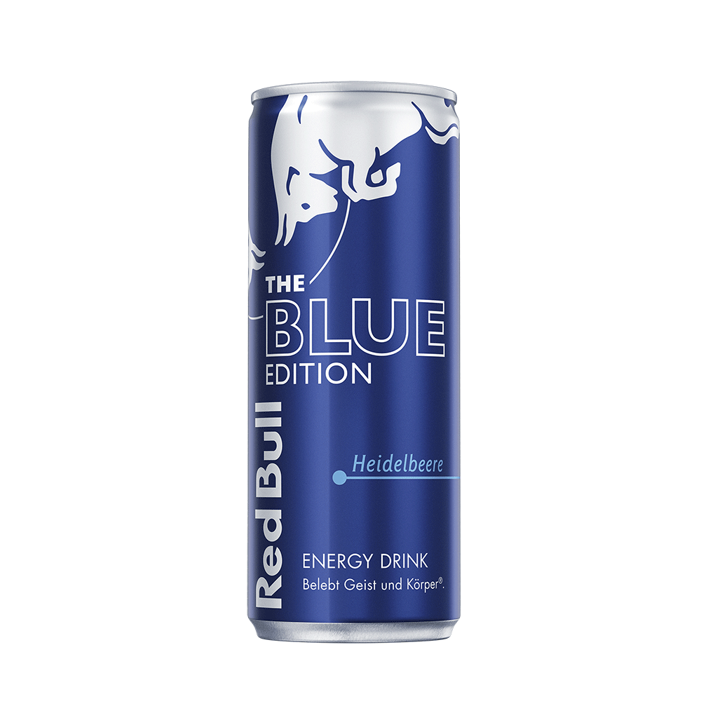 Bild: Red Bull Energy Drink Blue Edition Heidelbeere 