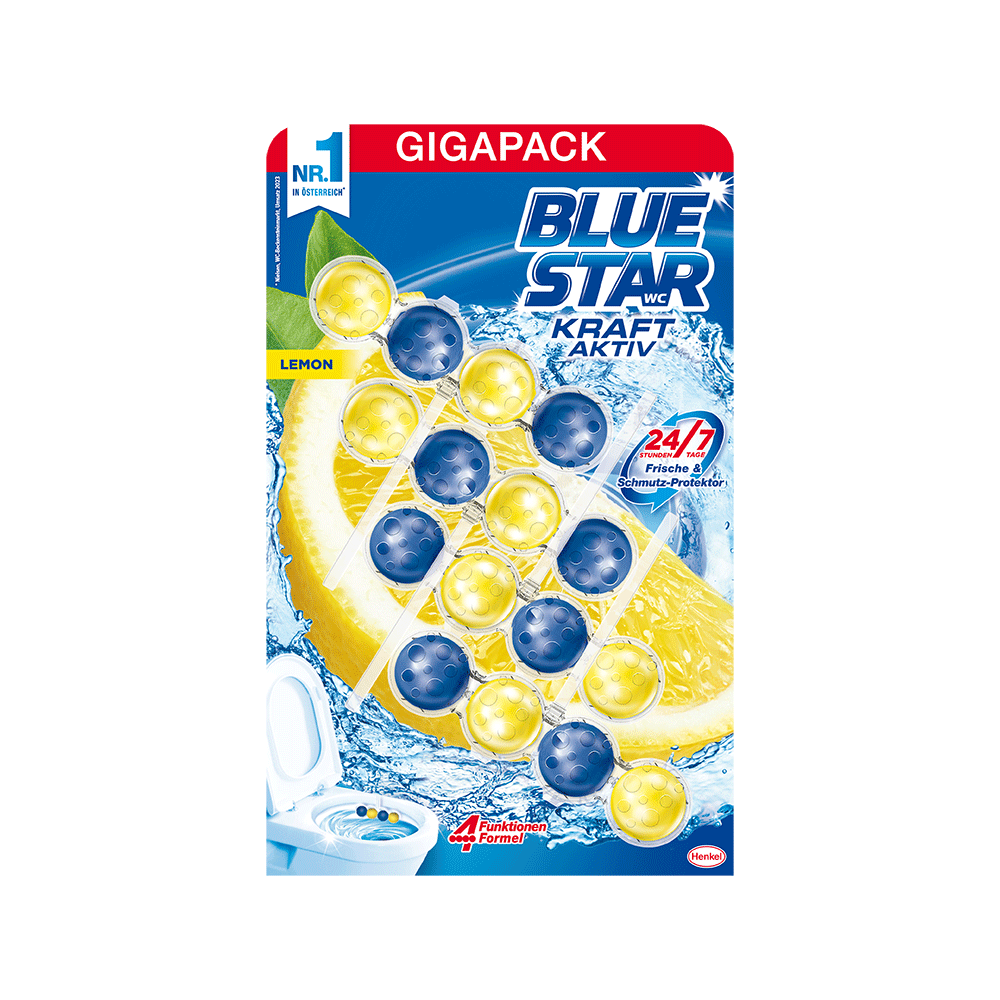 Bild: Blue Star Kraft Aktiv Lemon Giga-Pack 