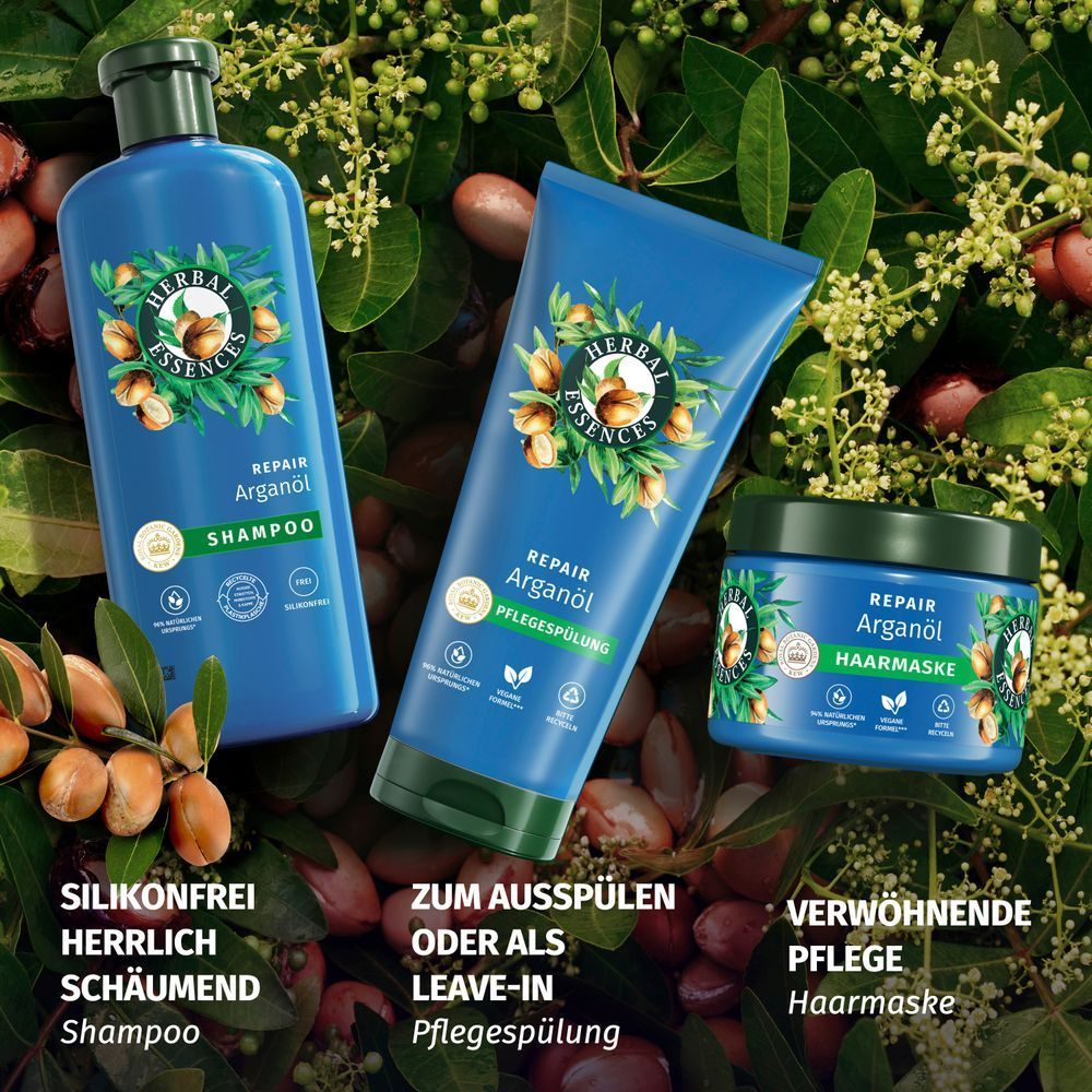 Bild: Herbal essences Repair Shampoo mit Arganöl 