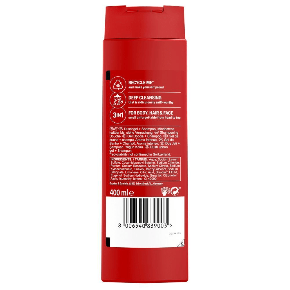 Bild: Old Spice Original 3-in-1 Duschgel &amp; Shampoo für Männer 