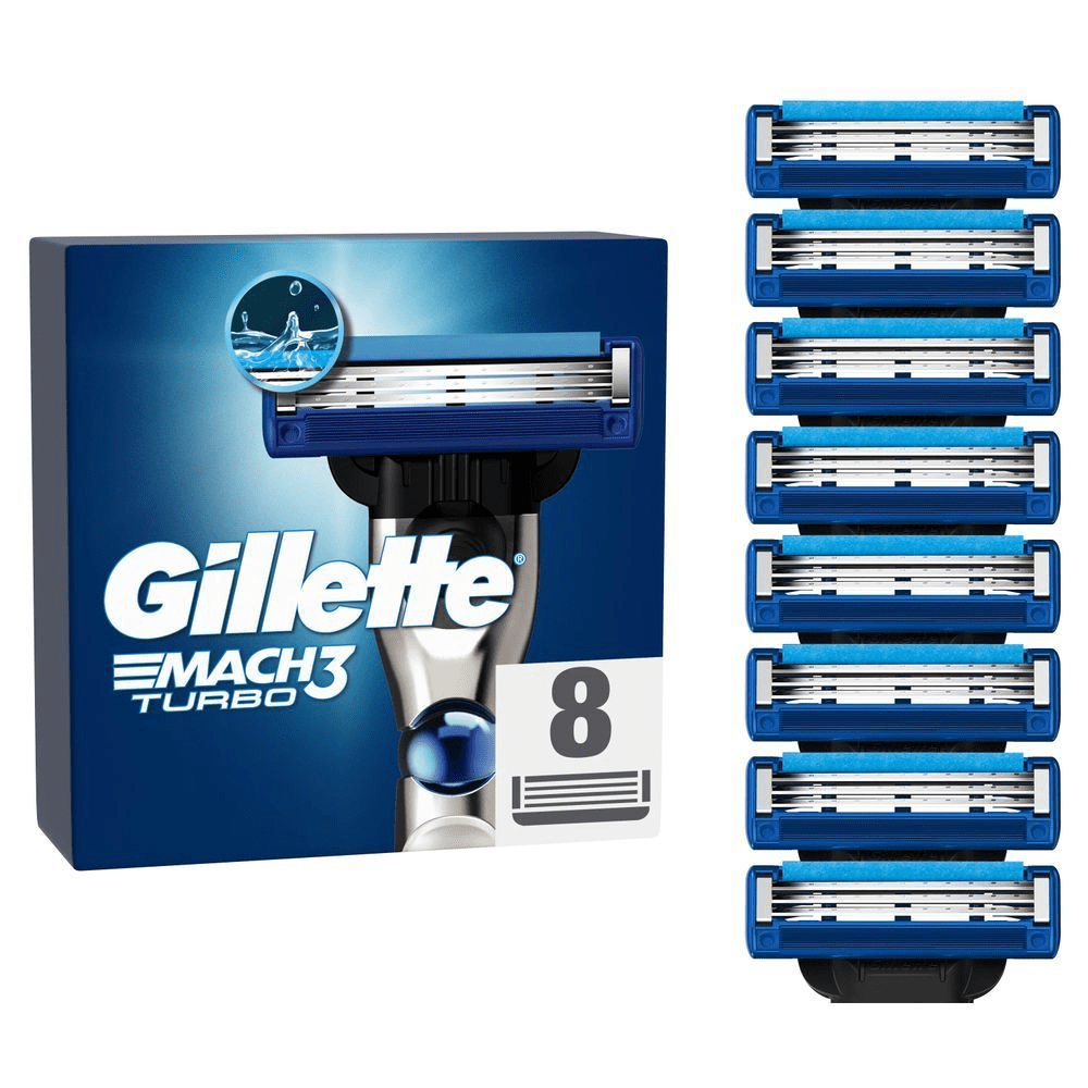 Bild: Gillette Mach3 Turbo Rasierklingen für Männer 