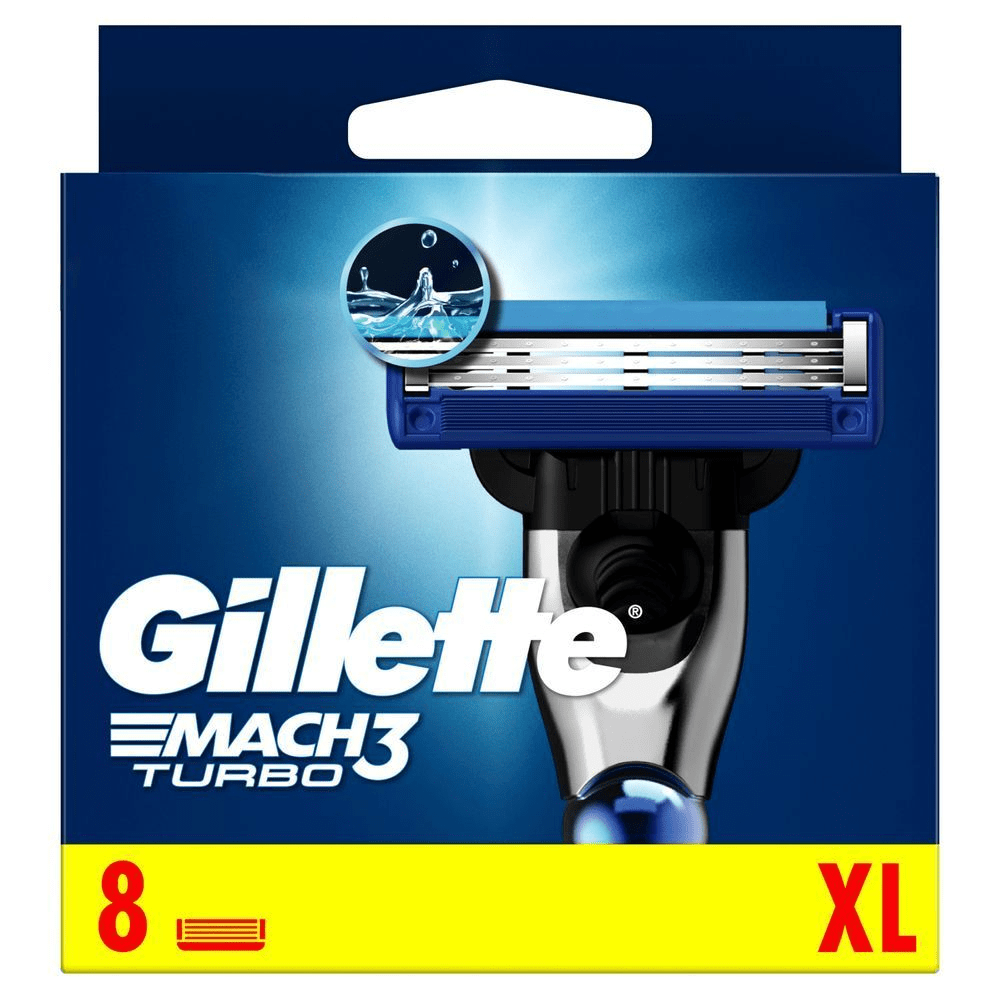 Bild: Gillette Mach3 Turbo Rasierklingen für Männer 