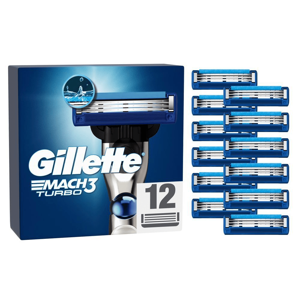 Bild: Gillette Mach3 Turbo Rasierklingen für Männer 