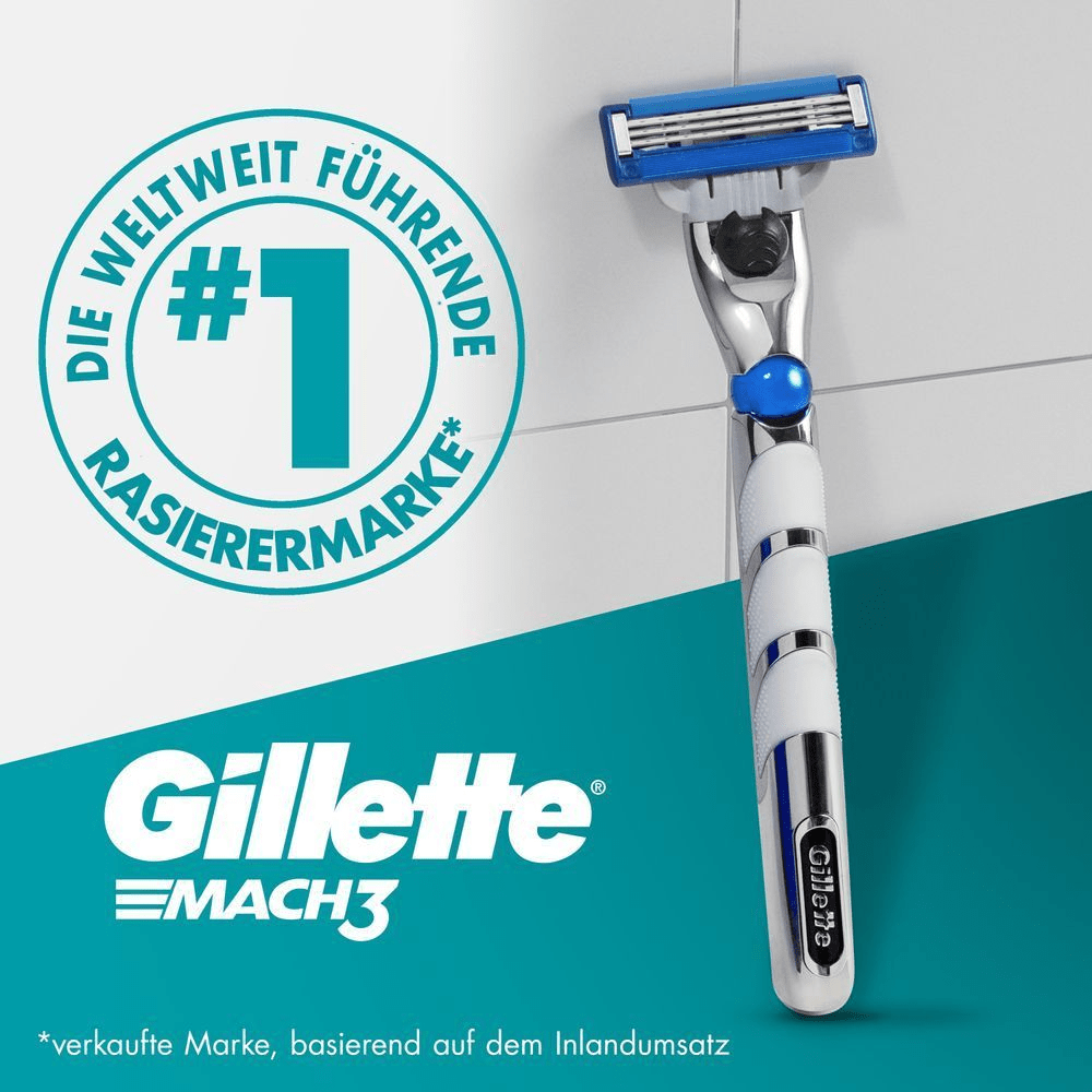 Bild: Gillette Mach3 Turbo Rasierklingen für Männer 