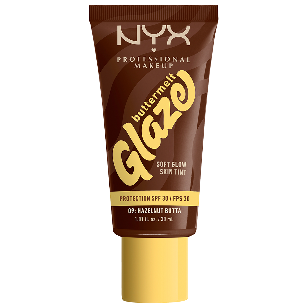 Bild: NYX Professional Make-up Buttermelt Glaze Foundation LSF 30 Hazelnut Butta