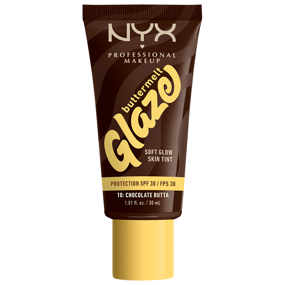 Bild: NYX Professional Make-up Buttermelt Glaze Foundation LSF 30 Chocolate Butta