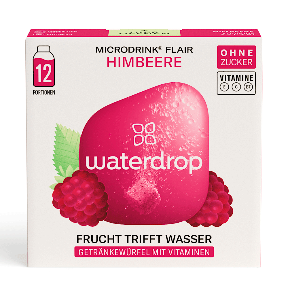 Bild: waterdrop Microdrink Flair Himbeere 