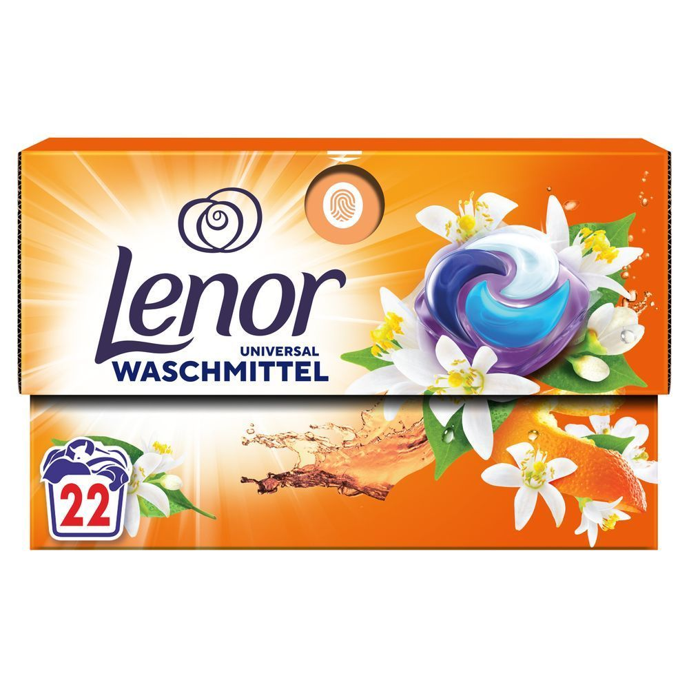 Bild: Lenor Orangenblüte & Pfirsich Waschkapseln 