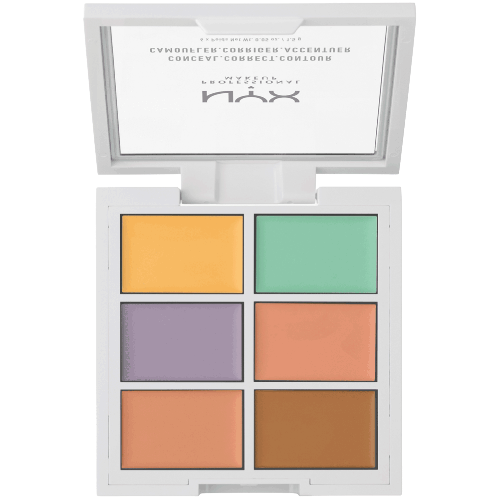 Bild: NYX Professional Make-up Color Corrector Palette und Concealer 