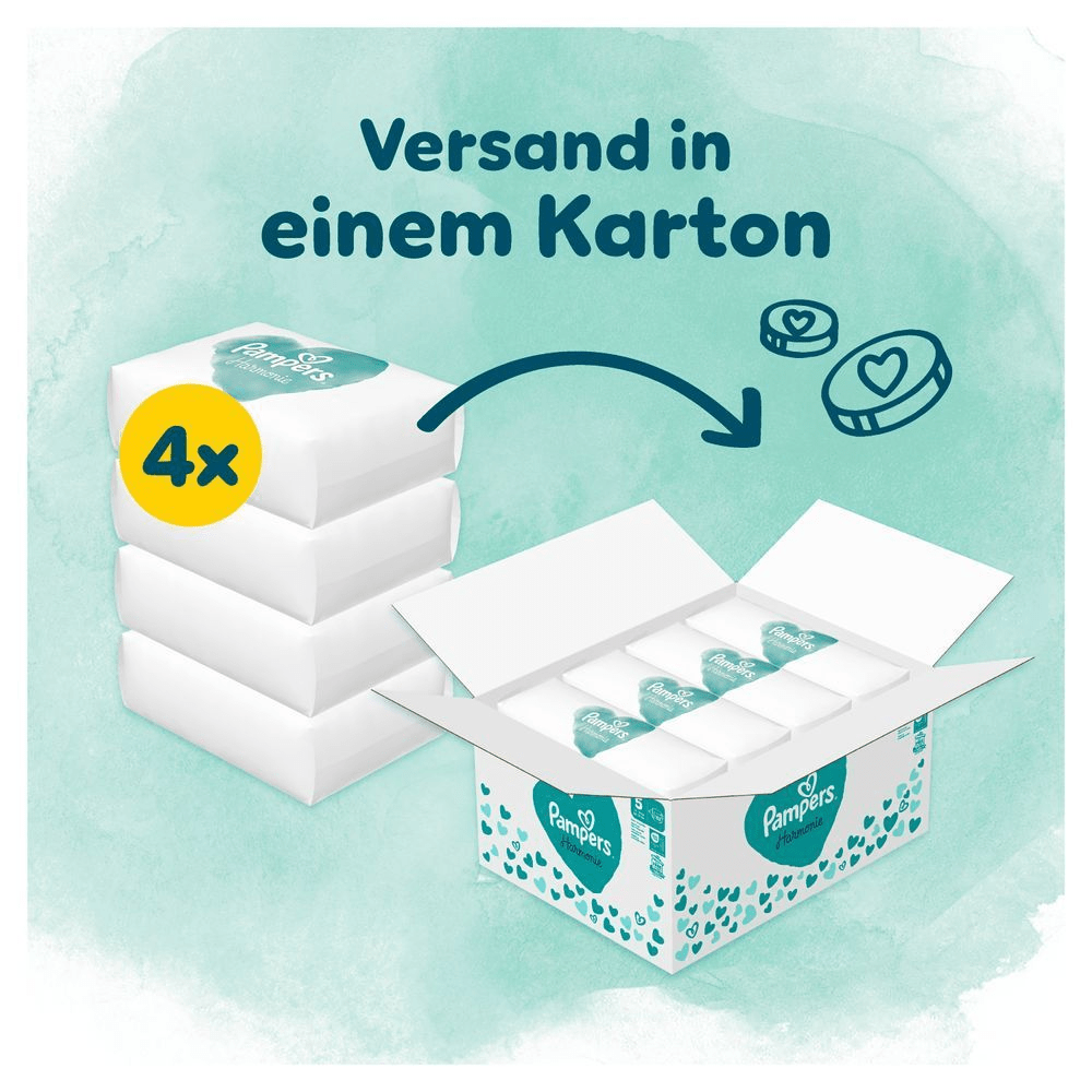 Bild: Pampers Harmonie Windeln, Größe 5, 11kg - 16kg 