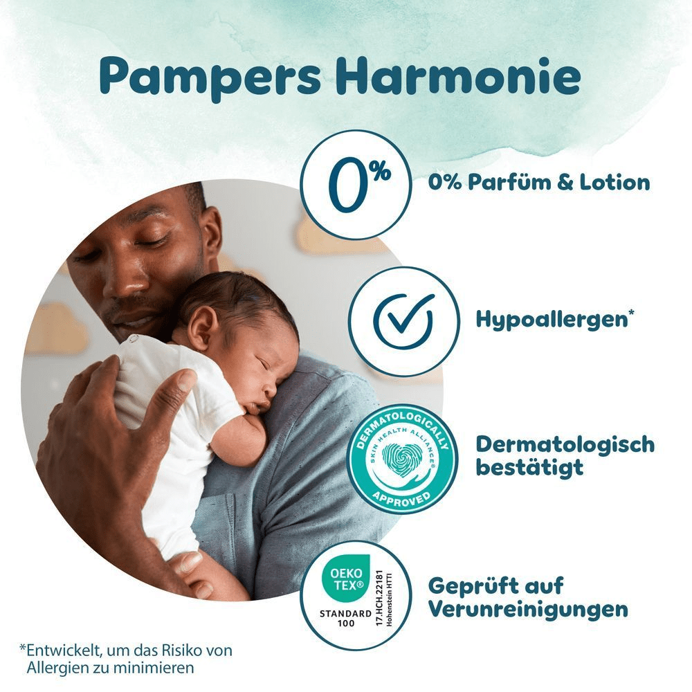 Bild: Pampers Harmonie Windeln, Größe 5, 11kg - 16kg 