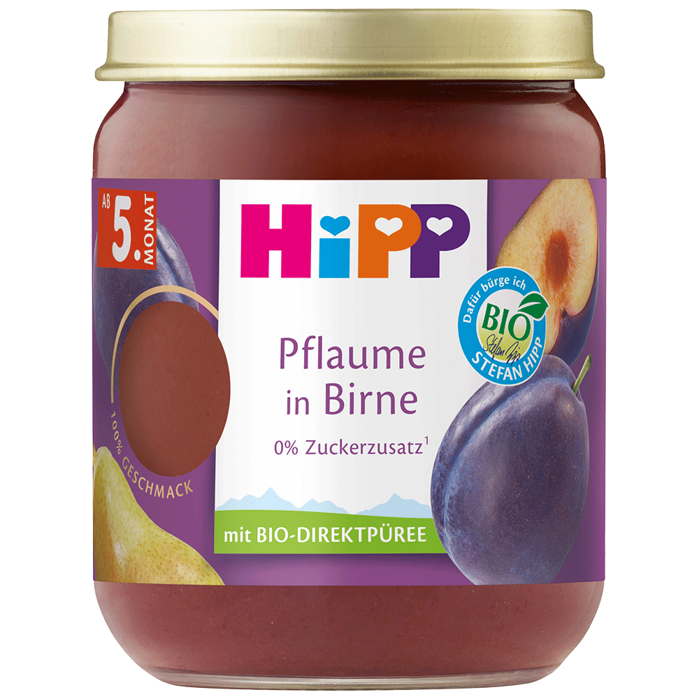 Bild: HiPP Pflaume in Birne 