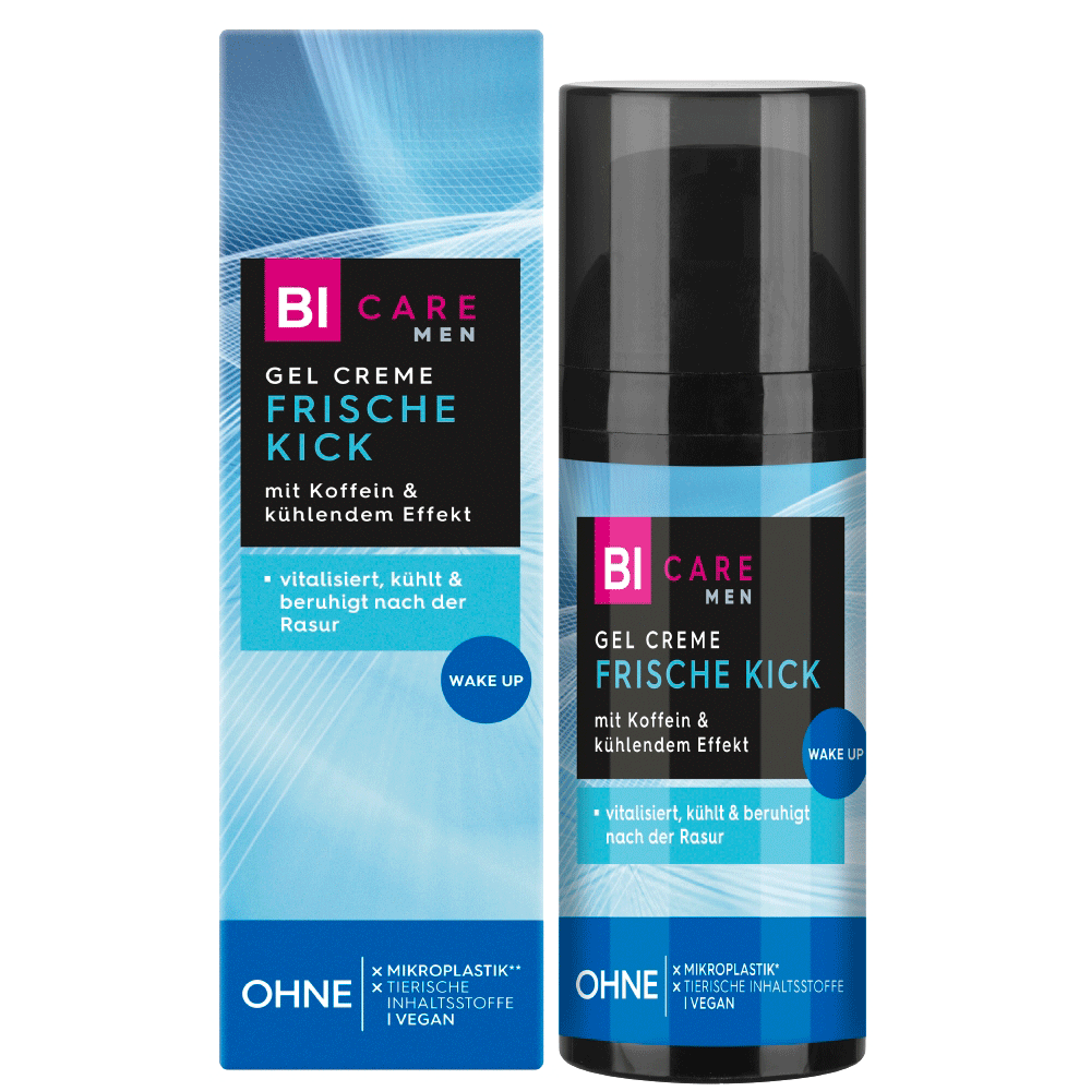 Bild: BI CARE MEN Gel Creme Frische Kick 