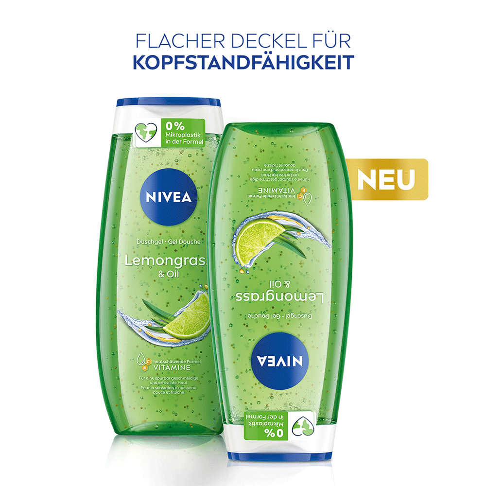 Bild: NIVEA Duschgel Lemongrass und Öl 