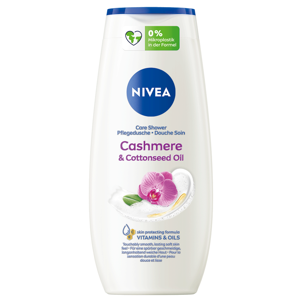 Bild: NIVEA Pflegedusche Cashmere und Baumwollsamenöl 