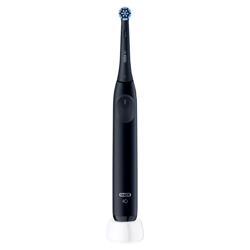 Bild: Oral-B Oral-B iO Series 2 Elektrische Zahnbürste inkl. 4 Aufsteckbürsten, Night Black 