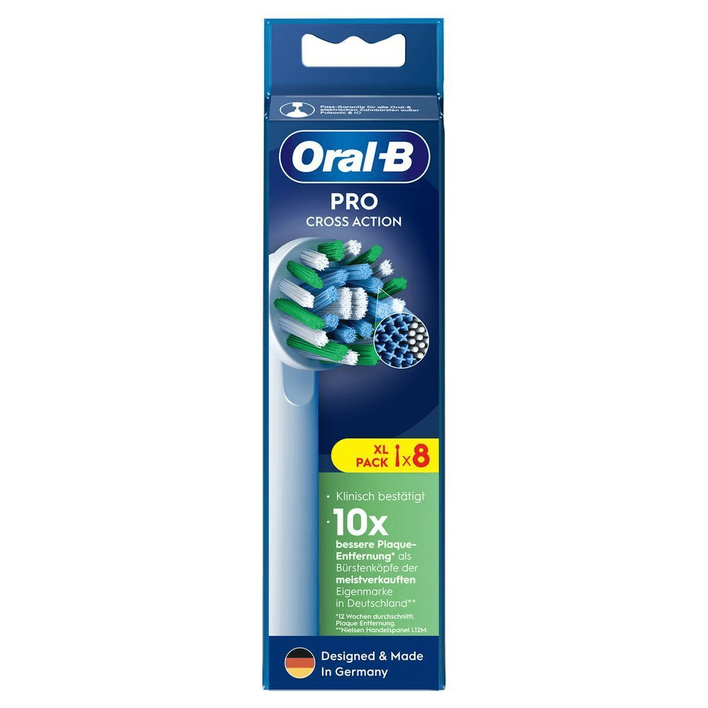 Bild: Oral-B Pro CrossAction Aufsteckbürsten 