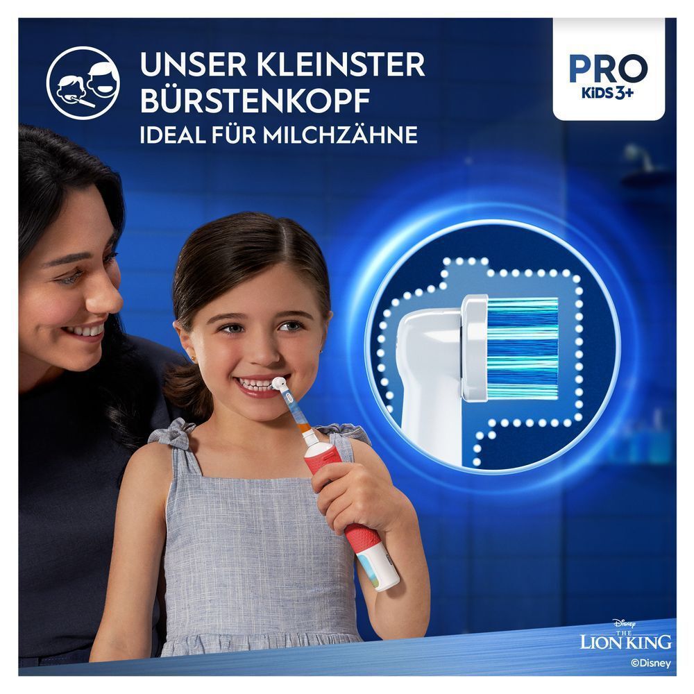 Bild: Oral-B Pro Kids König der Löwen Elektrische Zahnbürste 